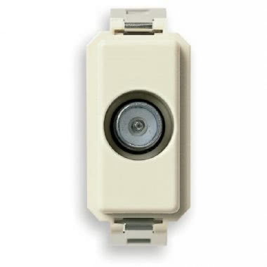 PRESA TV-RD-SAT PASSANTE 10DB MASCHIO SERIE 8000 - VIMAR 08190.10 product photo Photo 01 3XL