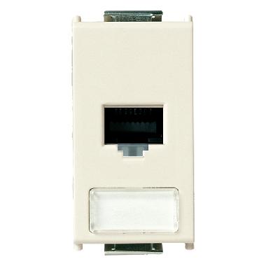 PRESA RJ45 NETSAFE CAT5E UTP - VIMAR 08459.11 product photo Photo 01 3XL