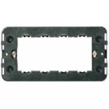 SUPPORTO 4 MODULI SPECIALI SERIE 8000 VITI - VIMAR 08532.S product photo Photo 01 3XL