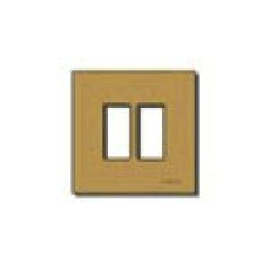 8606BR - PLACCA 2M ALLUMINIO SCATTO BRONZO - VIMAR 08606.BR product photo Photo 01 3XL