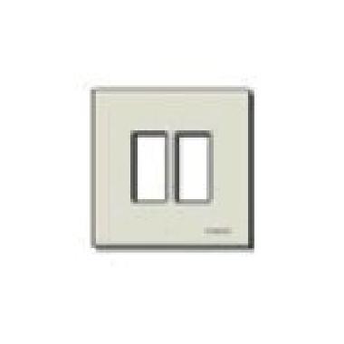 8606 - PLACCA 2M ALLUMINIO SCATTO ORO - VIMAR 08606 product photo Photo 01 3XL