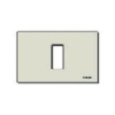 PLACCA 1 POSTO SCATTO ALLUMINIO ORO SERIE 8000 - VIMAR 08635 product photo Photo 01 3XL