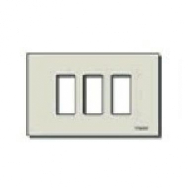 PLACCA 3F SCATTO ALLUMINIO ORO SERIE 8000 - VIMAR 08637 product photo Photo 01 3XL