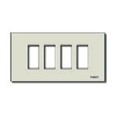 8000-PLACCA 4F SCATTO ALLUMINIO ORO - VIMAR 08638 - VIMAR 08638 product photo Photo 01 3XL
