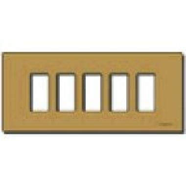 8000-PLACCA 5F SCATTO ALLUMINIO BRONZO - VIMAR 08639.BR - VIMAR 08639.BR product photo Photo 01 3XL