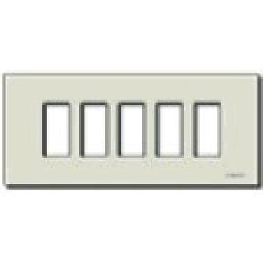 8000-PLACCA 5F SCATTO ALLUMINIO ORO - VIMAR 08639 - VIMAR 08639 product photo Photo 01 3XL