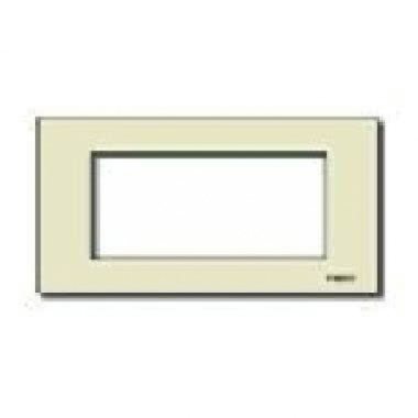 PLACCA 4 MODULI SP RESINA SCATTO AVORIO - VIMAR 08658.A product photo Photo 01 3XL