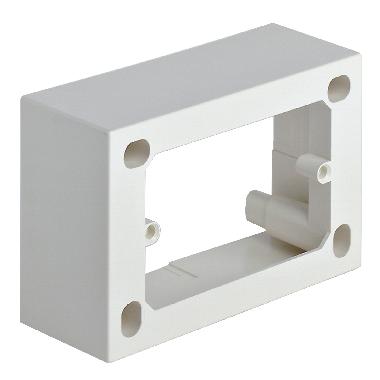 SCATOLA PARETE RETTANG.3M P.43,5MM AVORIO - VIMAR 09975.A - VIMAR 09975.A product photo Photo 01 3XL