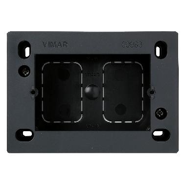 SCATOLA PARETE 3M GRIGIO - VIMAR 09983 - VIMAR 09983 product photo Photo 01 3XL