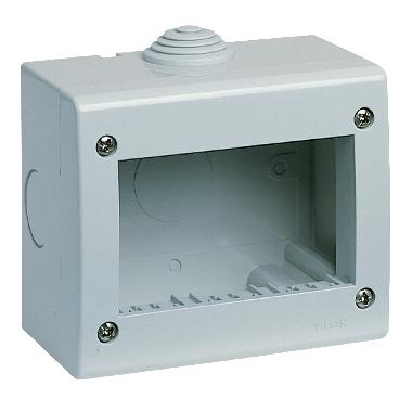 CONTENITORE IP40 3M IDEA/8000SP GRIGIO - VIMAR 13033 product photo Photo 01 3XL