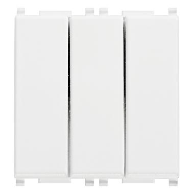 PLANA-TRE INTERRUTTORI 1P 20AX ILLUMIN.BIANCO - VIMAR 14003 - VIMAR 14003 - VIMAR 14003 product photo Photo 01 3XL