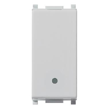 PLANA-PULSANTE 1P NC 10A ILLUMIN.SILVER - VIMAR 14010.SL - VIMAR 14010.SL product photo Photo 01 3XL