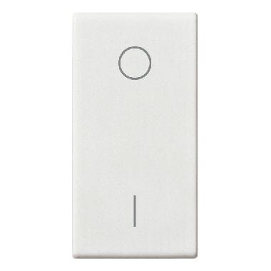 PLANA-TASTO 1 MOD SIMB.O/I BIANCO - VIMAR 14021.99 - VIMAR 14021.99 product photo Photo 01 3XL