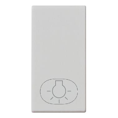 TASTO 1 MODULO SIMBOLO LUCE SILVER - VIMAR 14021.L.SL product photo Photo 01 3XL