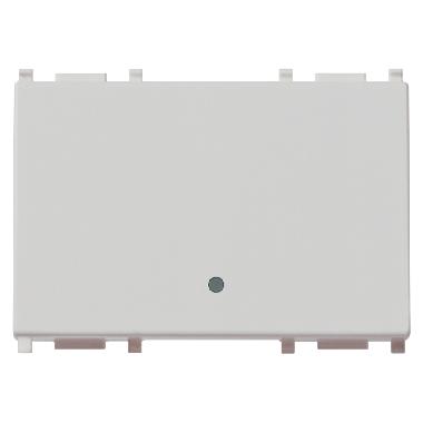 PLANA-TASTO 3M ILLUMIN.AD ANELLO SILVER - VIMAR 14023.SL - VIMAR 14023.SL product photo Photo 01 3XL