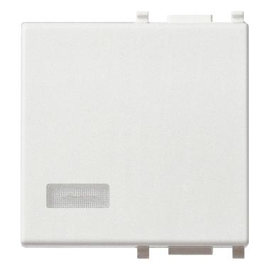 PLANA-TASTO 2M.ILLUM.C/DIFFUSORE BIANCO - VIMAR 14027 - VIMAR 14027 product photo Photo 01 3XL