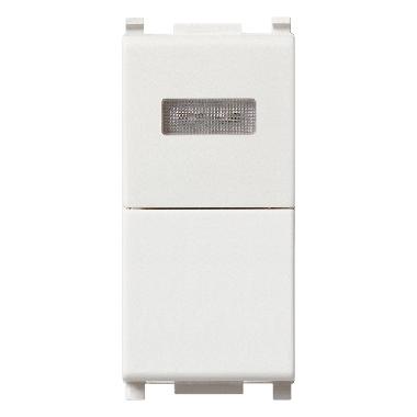 PLANA-PULSANTE 1P NO 10A + SPIA BIANCA BIANCO - VIMAR 14068.B - VIMAR 14068.B - VIMAR 14068.B product photo Photo 01 3XL