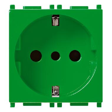 PRESA 2P+T 16A P30 VERDE - VIMAR 14209.V - VIMAR 14209.V product photo Photo 01 3XL