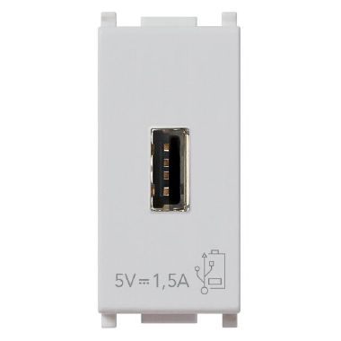 PLANA-UNITA'ALIMENTAZIONE USB 5V1,5A 1M SILVER - VIMAR 14292.SL - VIMAR 14292.SL product photo Photo 01 3XL
