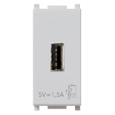 PLANA-UNITA'ALIMENTAZIONE USB 5V1,5A 1M SILVER - VIMAR 14292.SL - VIMAR 14292.SL - VIMAR 14292.SL product photo Photo 01 3XL