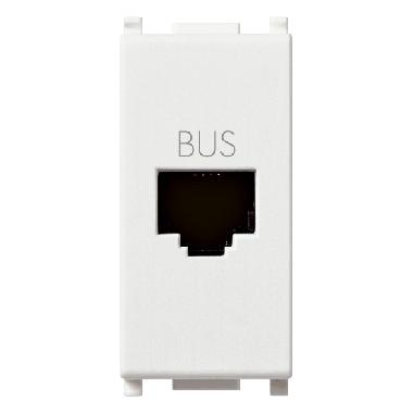 PLANA-PRESA RJ11 SPEC X BUS BIANCO - VIMAR 14329 - VIMAR 14329 product photo Photo 01 3XL