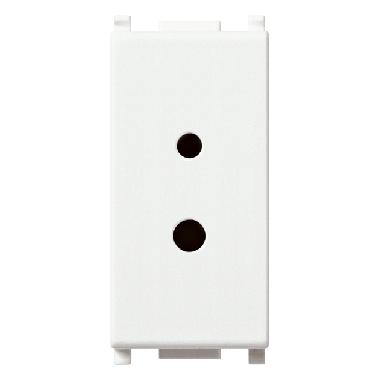 PLANA-PRESA POLAR.2P 6A 24V BIANCO - VIMAR 14331 - VIMAR 14331 product photo Photo 01 3XL