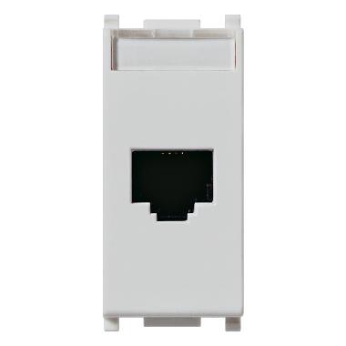 PRESA RJ45 NETSAFE CAT5E UTP SILVER - VIMAR 14338.8.SL product photo Photo 01 3XL