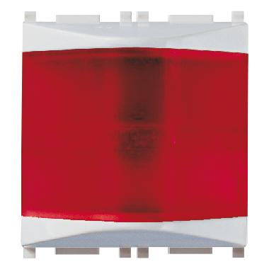 PLANA-SPIA DIFFUSPRISMATICO ROSSO SILVER - VIMAR 14387.R.SL - VIMAR 14387.R.SL product photo Photo 01 3XL