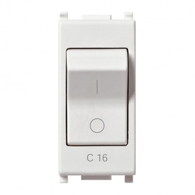 INTERRUTTORE MT VIMAR PLANA 1P+N C16 120-230V BIANCO 14405.16 - VIMAR 14405.16 product photo Photo 01 3XL