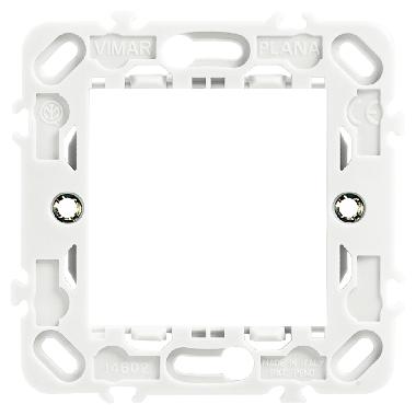 PLANA-SUPPORTO 2 MOD GRIFFE X SCAT.TONDA GRIGIO - VIMAR 14602.G - VIMAR 14602.G product photo Photo 01 3XL