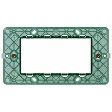 SUPPORTO 4 MODULI PER SCATOLA 504 SERIE PLANA - VIMAR 14614 product photo Photo 01 3XL