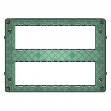 SUPPORTO VIMAR PLANA 14 MODULI +VTI SERIE PLANA - VIMAR 14620 product photo Photo 02 3XL