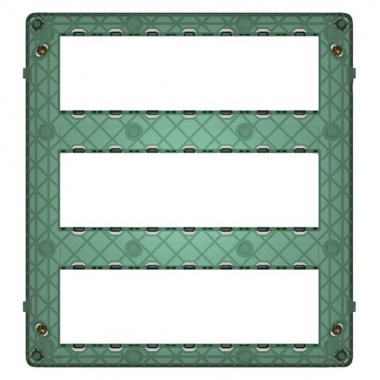 PLANA-SUPPORTO C/VITI 21M (7+7+7) - VIMAR 14621 - VIMAR 14621 product photo Photo 01 3XL