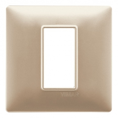 PLANA-PLACCA 1M TECNOPOLIIM.CHAMPAGNE OPACO - VIMAR 14641.22 - VIMAR 14641.22 product photo Photo 02 3XL