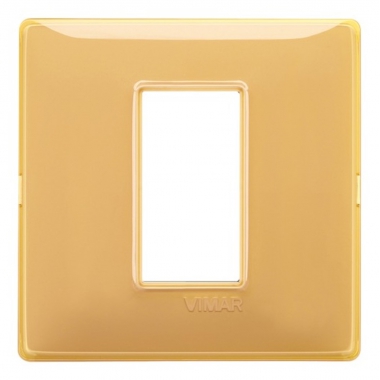 PLANA-PLACCA 1M TECNOPOL.REFLEX AMBRA - VIMAR 14641.43 - VIMAR 14641.43 product photo Photo 02 3XL