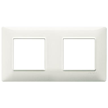 PLACCA 4 MODULI (2+2) INT71 AVORIO - VIMAR 14643.02 product photo Photo 01 3XL