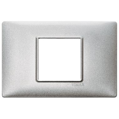PLANA-PLACCA 2M.CENTR.METALLO ARGENTO METALL - VIMAR 14652.71 product photo Photo 01 3XL