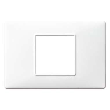 PLACCA 2 MODULI CENTRALI BIANCO - VIMAR 14652.01 product photo Photo 02 3XL