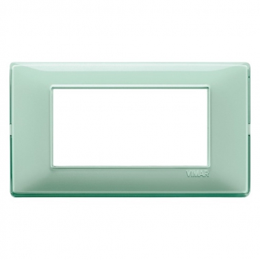 PLACCA 4 MODULI REFLEX MENTA VIMAR PLANA 14654.44 - VIMAR 14654.44 product photo Photo 02 3XL