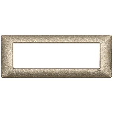 PLANA-PLACCA 7M METALLO BRONZO METALLIZZATO - VIMAR 14657.70 - VIMAR 14657.70 product photo Photo 01 3XL