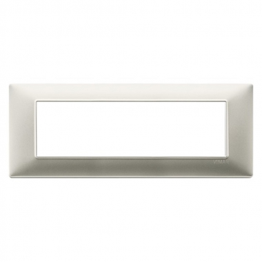 PLANA-PLACCA 7M TECNOPOL.NICHEL OPACO - VIMAR 14657.21 - VIMAR 14657.21 product photo Photo 02 3XL