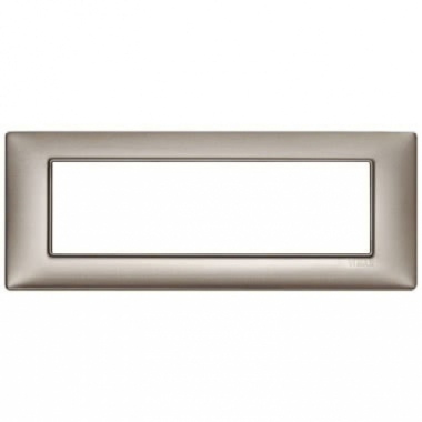 PLACCA 7M METALLO 7M NICKEL PERLATO PLANA - VIMAR 14657.74 product photo Photo 01 3XL