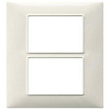 PLANA-PLACCA 6M (3+3) TECNOPOL.BIANCO GRANITO - VIMAR 14659.06 - VIMAR 14659.06 product photo Photo 01 3XL