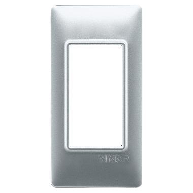 PLANA-PLACCA 1M X PANNELLO TECNOPOL.ARGENTO OPACO - VIMAR 14666.20 - VIMAR 14666.20 product photo Photo 01 3XL