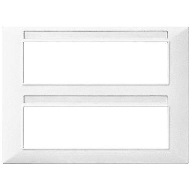 PLACCA 14 MODULI SERIE PLANA BIANCO - VIMAR 14690.01 product photo Photo 01 3XL