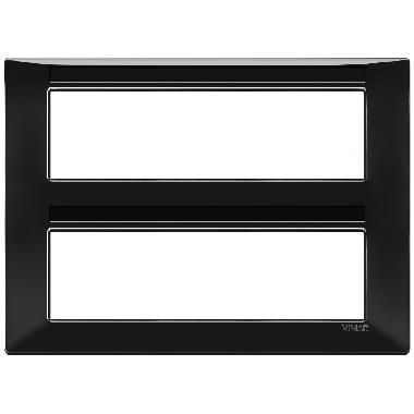 PLANA-PLACCA 14M (7+7) TECNOPOL.NERO - VIMAR 14690.05 product photo Photo 01 3XL