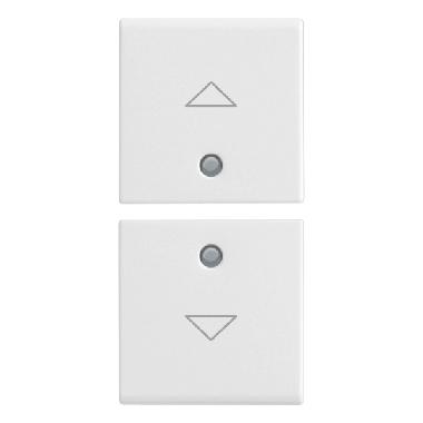 PLANA-DUE MEZZI TASTI 1M SIMBOLI FRECCE BIANCO - VIMAR 14751.2 - VIMAR 14751.2 - VIMAR 14751.2 product photo Photo 01 3XL