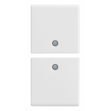 TASTI DUE MEZZI 1 MODULO NEUTRO BIANCO - VIMAR 14751 product photo Photo 01 3XL