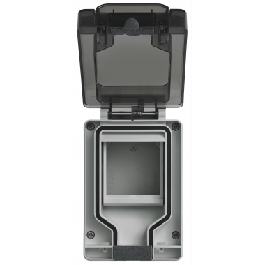 CONTENITORE IP66 CON SPORTELLO A SPINA INSERITA 2 MODULI - VIMAR 14962 product photo Photo 01 3XL