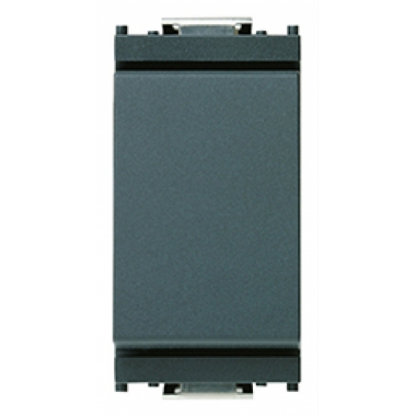 INTERRUTTORE 1P 10AX SERIE IDEA GRIGIO - VIMAR 16000 product photo Photo 01 3XL